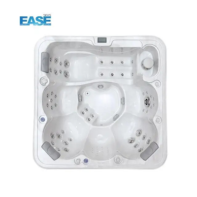 470 kg Hydrotherapie Spa Whirlpool mit 6 Sitzplätzen und 3 PS 2 Geschwindigkeits-Massagepumpe