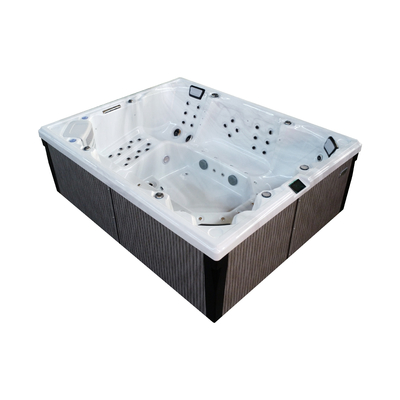 Entspannen Sie sich bequem in 8-Personen-Whirlpools mit 73 Jets-Abdeckung und 16 Air Jets