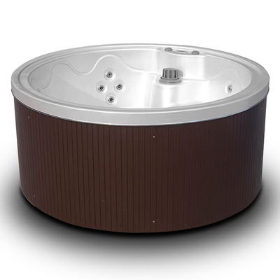 1200L 5 Personen Whirlpool Aristech Acryl rund Form Whirlpool Spabad